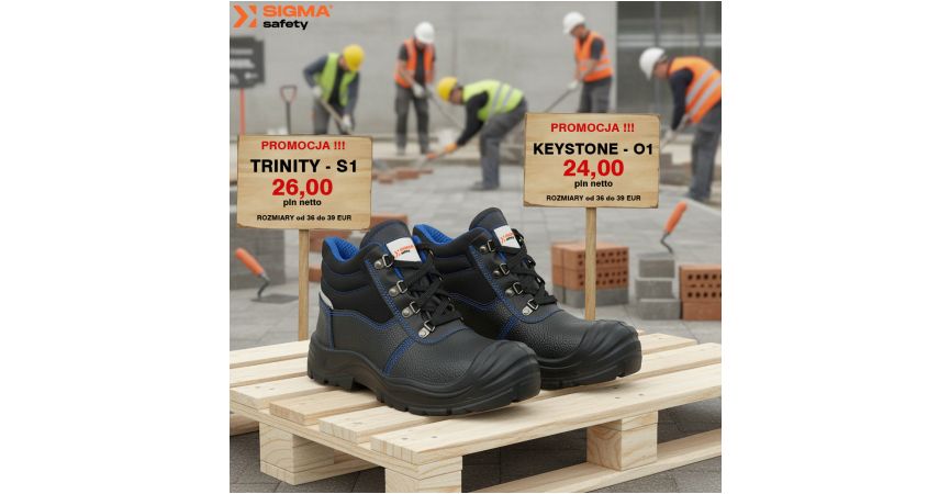 WYPRZEDAŻ - Trzewiki KEYSTONE i TRINITY.