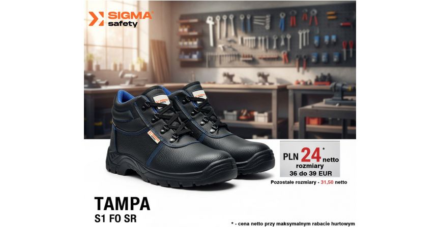 WYPRZEDAŻ - Trzewiki TAMPA S1