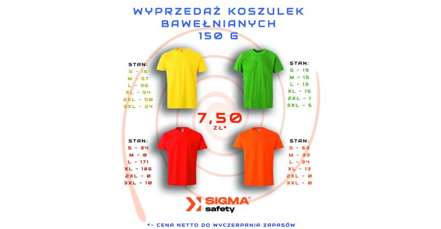 WYPRZEDAŻ koszulki bawełniane!