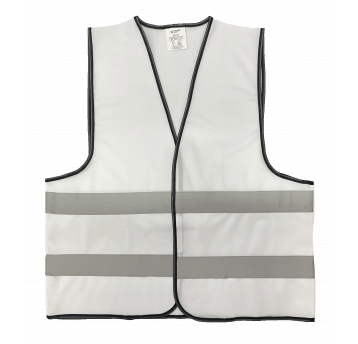 Kamizelka odblaskowa BIAŁA