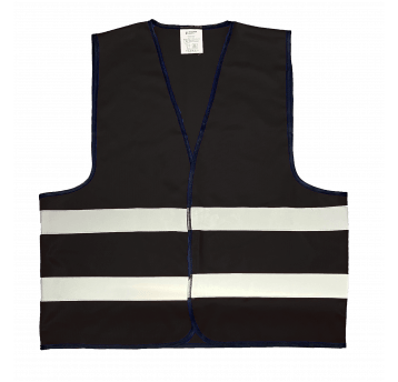 Kamizelka odblaskowa CZARNA