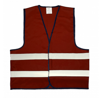 Kamizelka odblaskowa CZERWONA